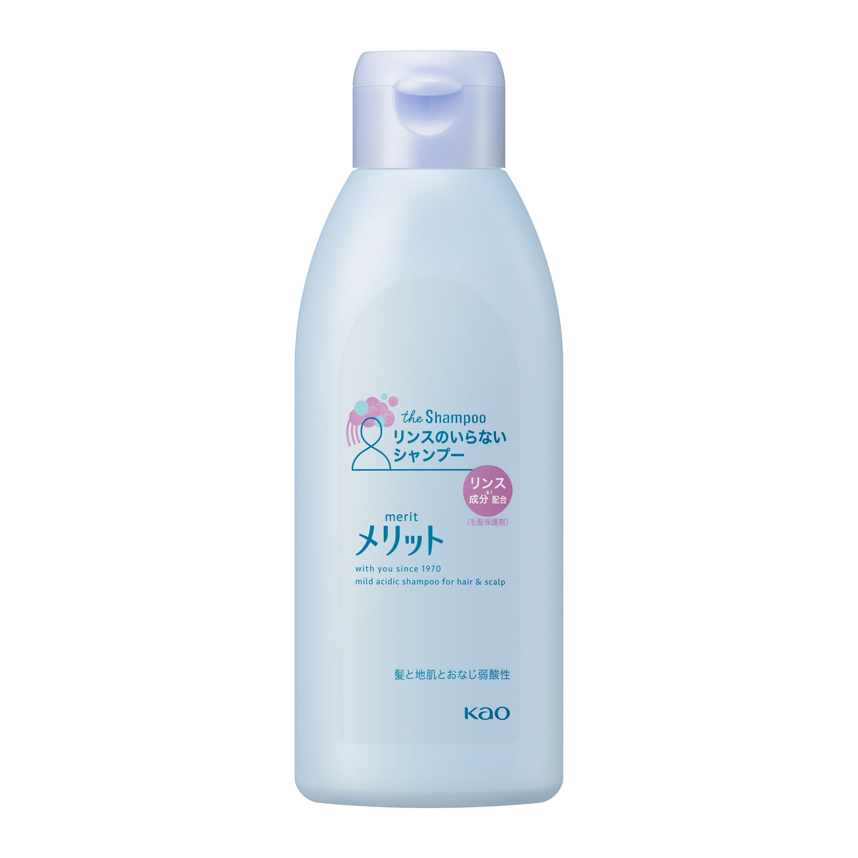 メリット リンスのいらないシャンプー レギュラー ２００ｍｌ 花王公式通販 【My Kao Mall】